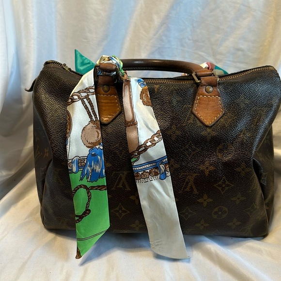Louis Vuitton Monogram Speedy 30 Hand pre-loved BostonBag M41526 Serial #SP0944 - Picture 1 of 12